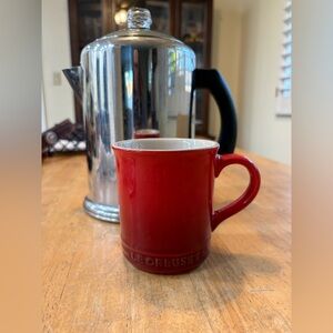 Le Creuset Red Stoneware Mug - Volcanic Red
